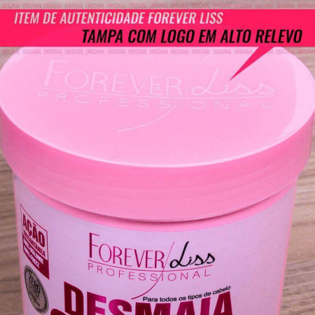 Forever Liss Desmaia Cabelo Máscara Ultra Hidratante - 950g