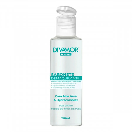 Divamor Sabonete Liquido Demaquilante - 150ml