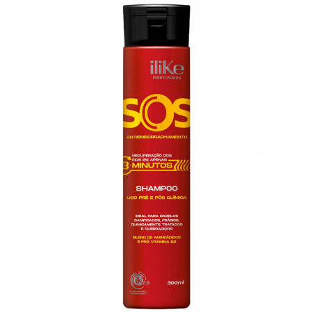 iLike SOS Antiemborrachamento Shampoo de Recuperação 300ml