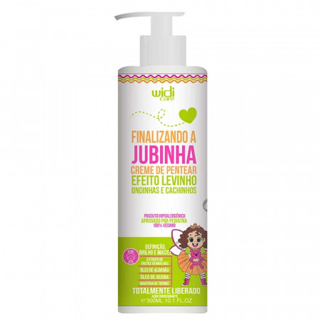 Widi Care Finalizando a Jubinha Creme de Pentear Levinho - 300ml