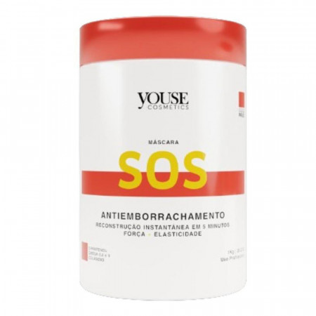 Youse Máscara SOS Antiemborrachamento Reconstrução - 1kg