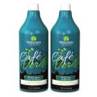 Natureza Cosméticos Progressiva Café Verde Maciez e Brilho 2x1L