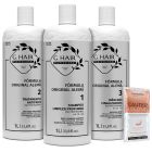 Ghair Alemã Inoar Escova Progressiva Inteligente Kit - 3x1Litro