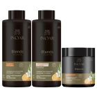 Inoar Coleção Blends Kit Shampoo e Condic. 2x800ml + Máscara 500g