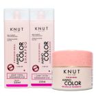 KNUT Kit Amino Color Shampoo, Condicionador e Máscara (3 Itens)