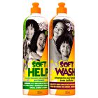 Soul Power Kids Help Kit Shampoo e Condicionador Cachos - 2x300ml