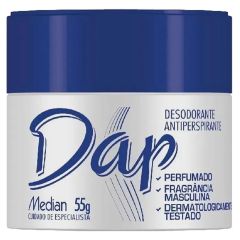 Median Dap Desodorante Antiperspirante Creme Masculino - 55g