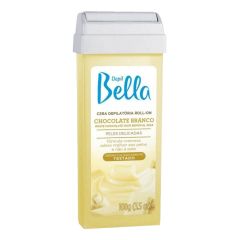 Depil Bella Cera Depilatória Roll-on Chocolate Branco - 100g