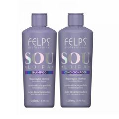 Felps Professional Sou Loira Kit Shampoo e Condicionador 2x250ml