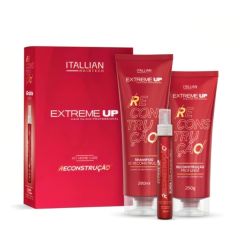 Itallian Extreme Up Kit Home Care Reconstrução Profunda (3 Itens)