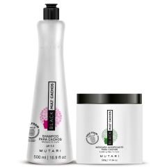 Mutari Black Mult Cachos Kit Shampoo e Máscara (2 Produtos)