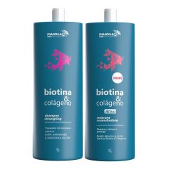 Paiolla Progressiva Biotina e Colágeno Sem Formol Kit - 2x1Litro